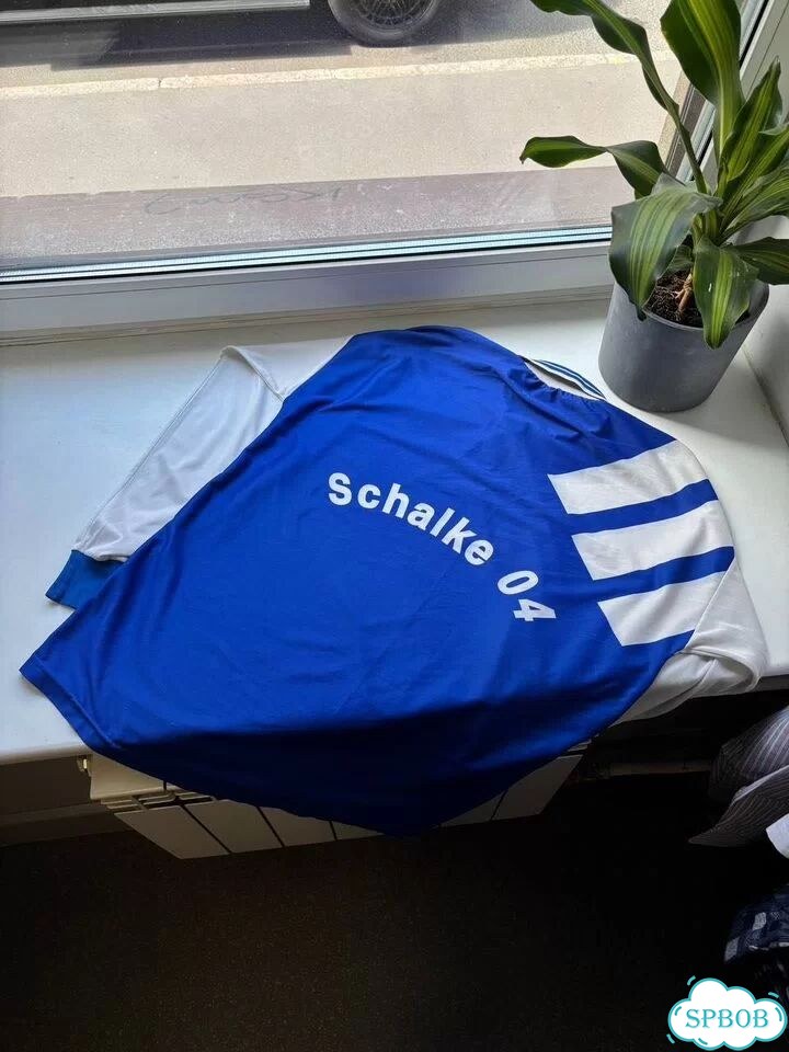 Винтажная лонгслив FC Schalke 04 сезона 1994-1996 фото 5
