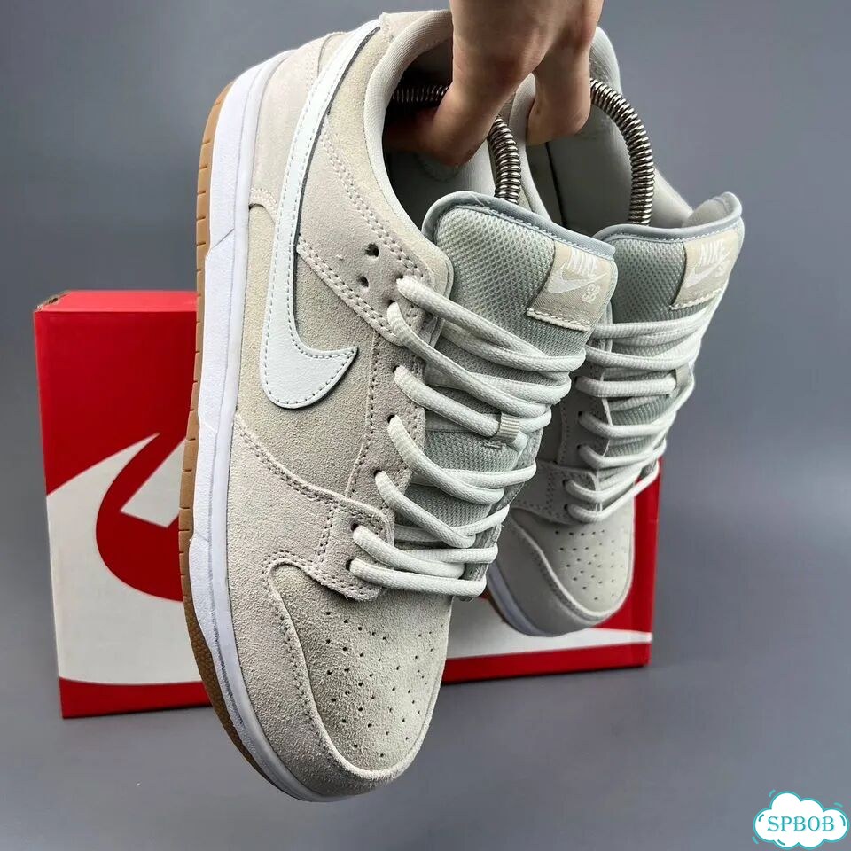 Nike Dunk SB Low Beige White фото 1