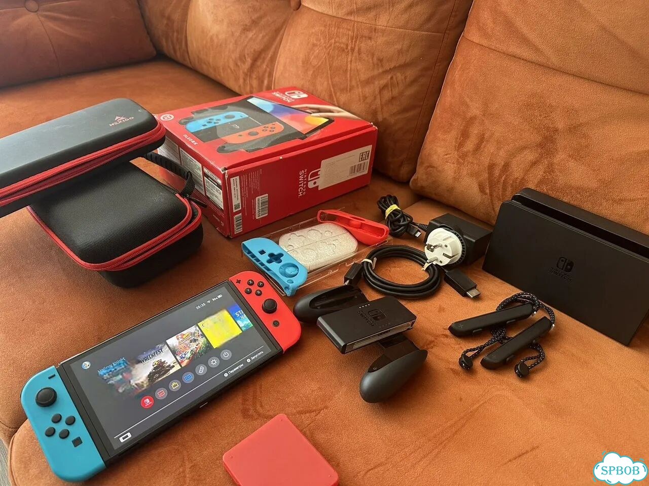 Nintendo switch oled прошитая 512 gb фото 2