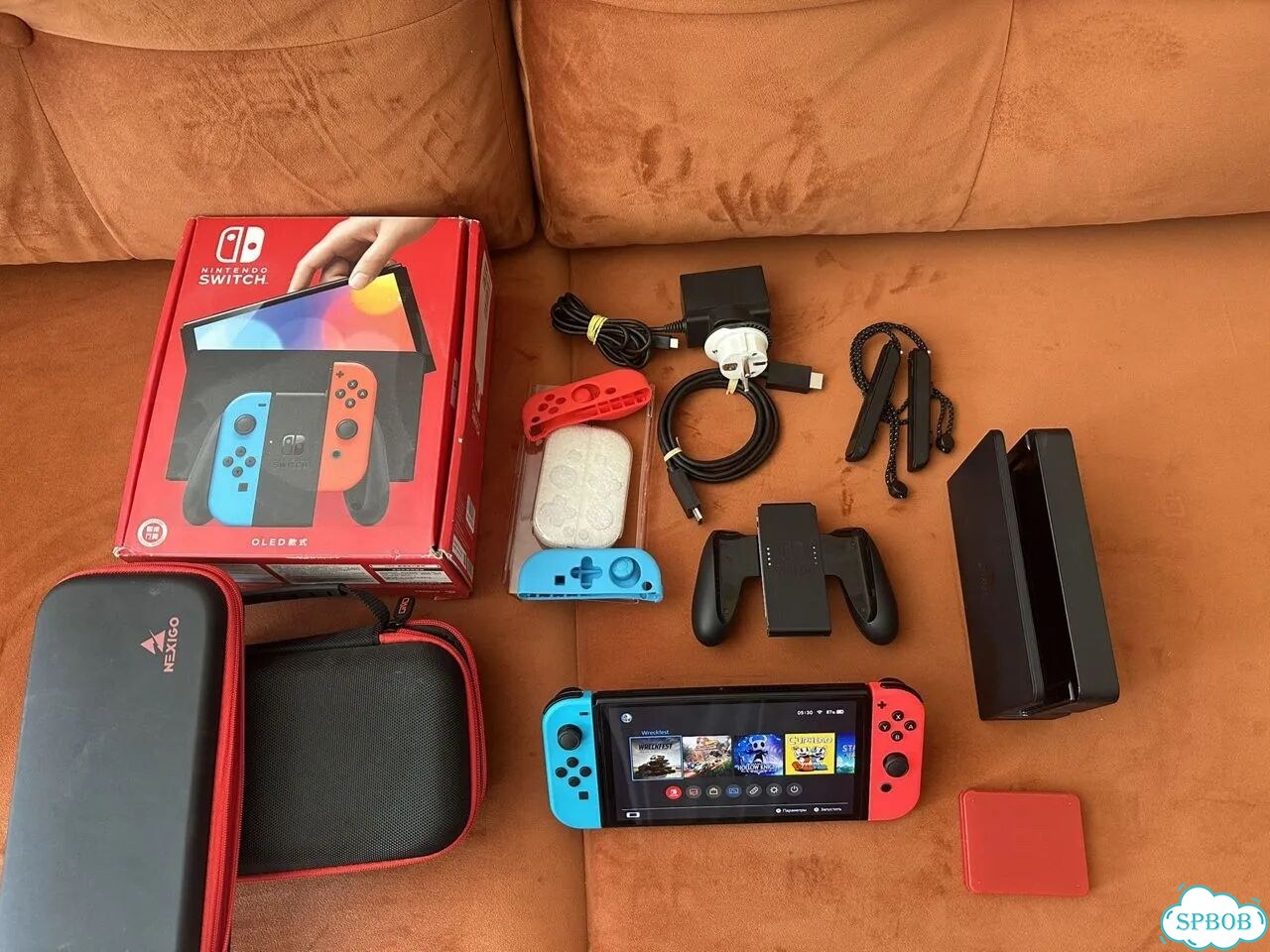 Nintendo switch oled прошитая 512 gb фото 3