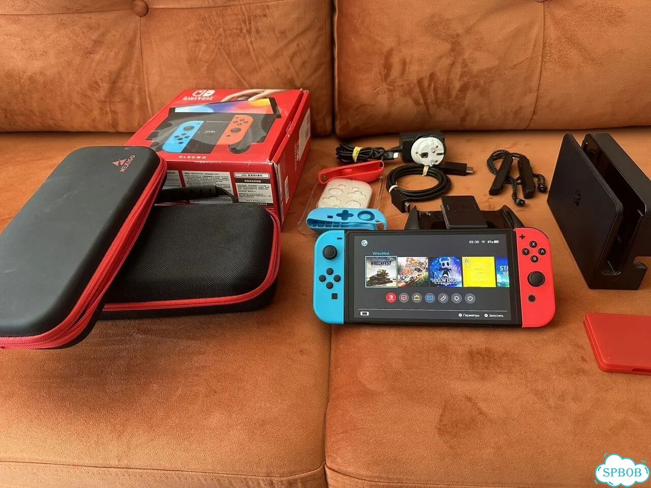 Nintendo switch oled прошитая 512 gb фото 4