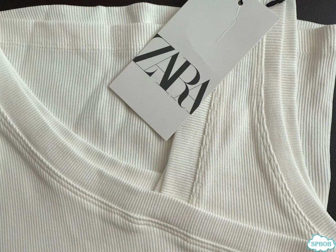 Футболка в рубчик Zara фото 3