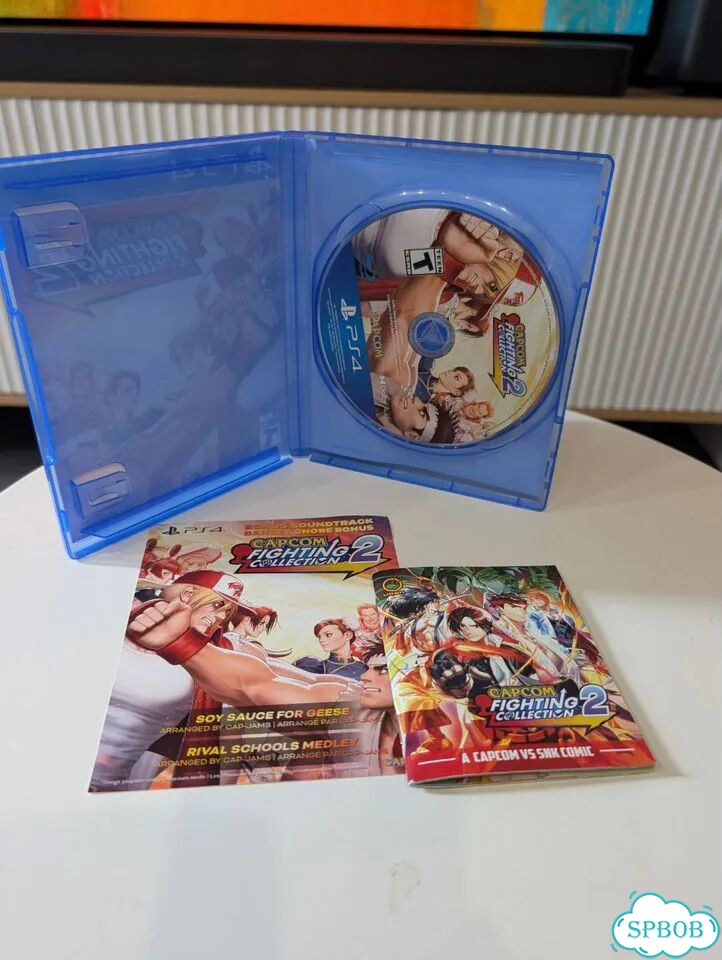Capcom Fighting Collection 2 PS4 диск фото 3