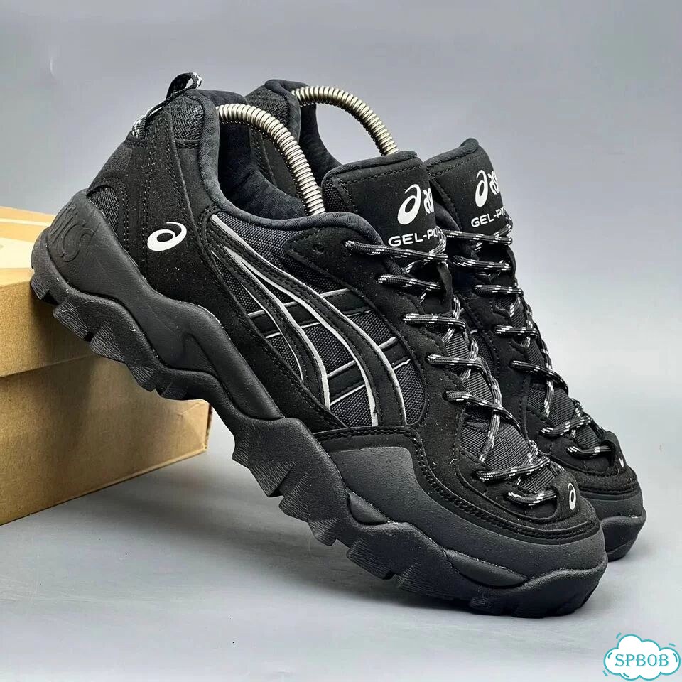 Asics Gel Black White фото 2