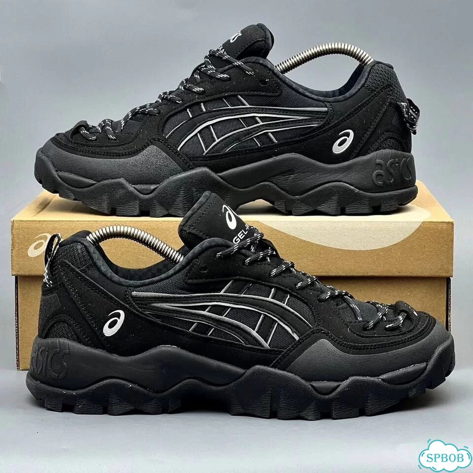 Asics Gel Black White фото 3