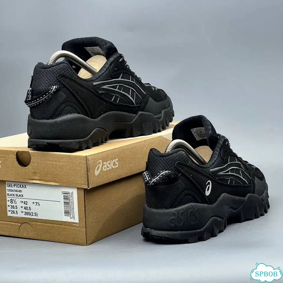 Asics Gel Black White фото 5