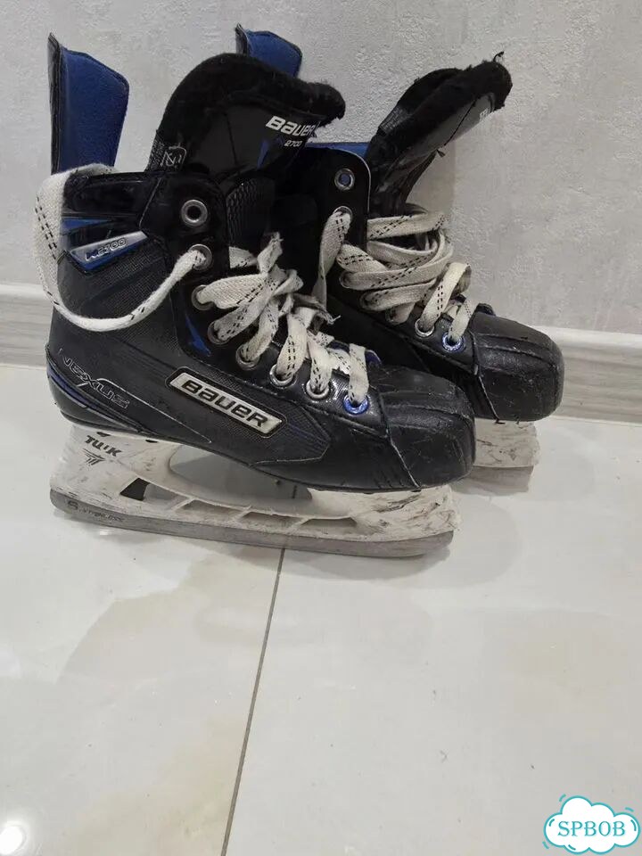 Хоккейные коньки bauer фото 1