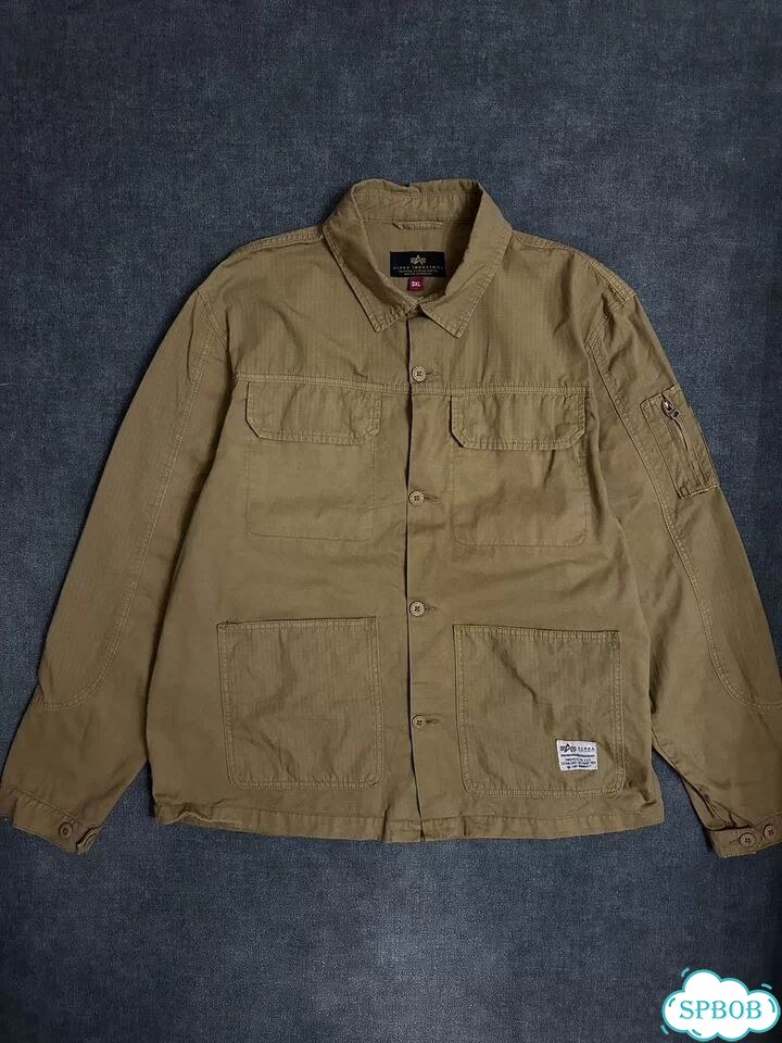 Новая куртка овершот Alpha Industries оригинал фото 1
