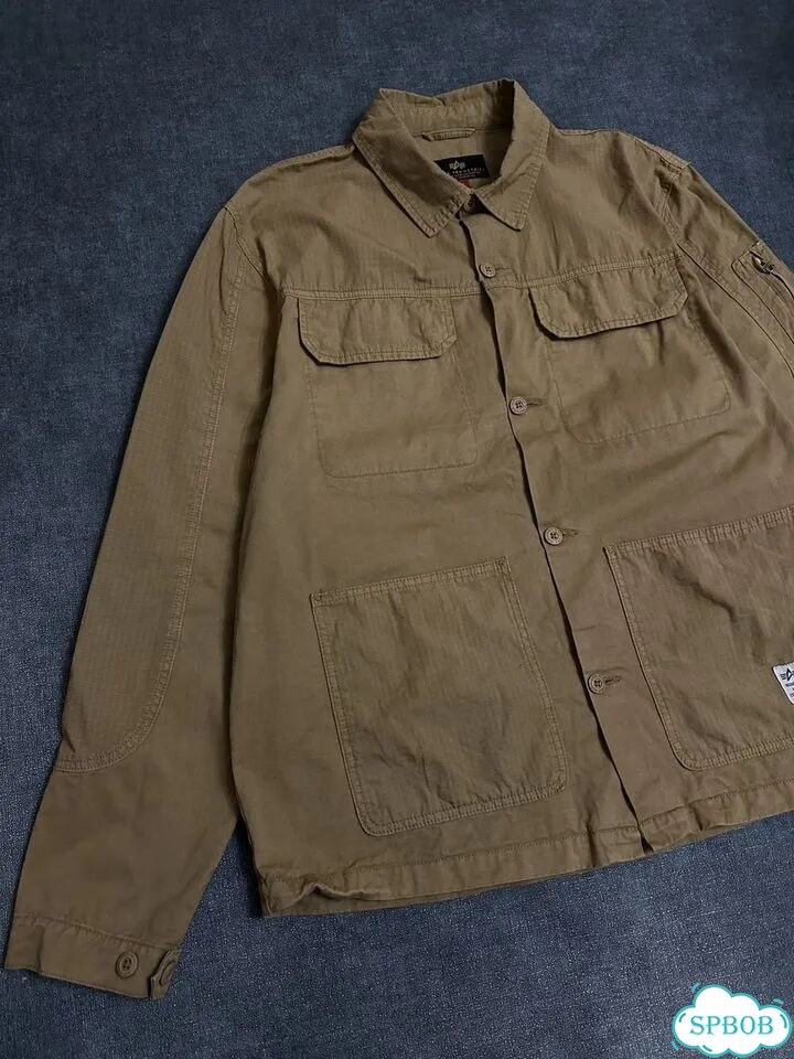 Новая куртка овершот Alpha Industries оригинал фото 2