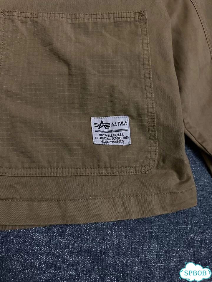 Новая куртка овершот Alpha Industries оригинал фото 3