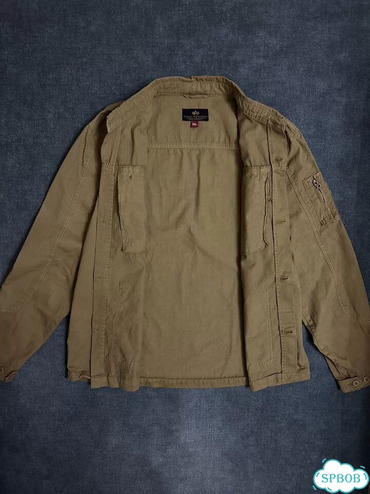 Новая куртка овершот Alpha Industries оригинал фото 7
