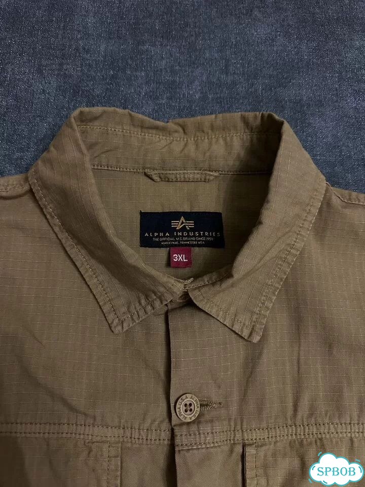 Новая куртка овершот Alpha Industries оригинал фото 8