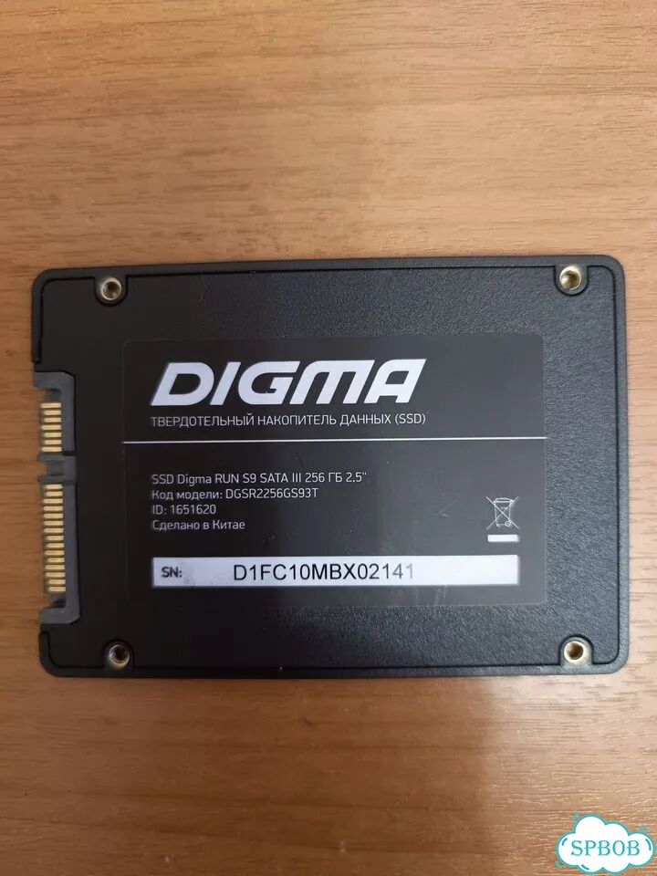 Жесткий диск Digma SSD 2.5' 256Gb фото 2