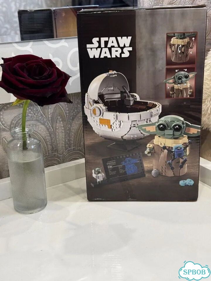 Конструктор Star Wars Малыш Грогу в люльке фото 1