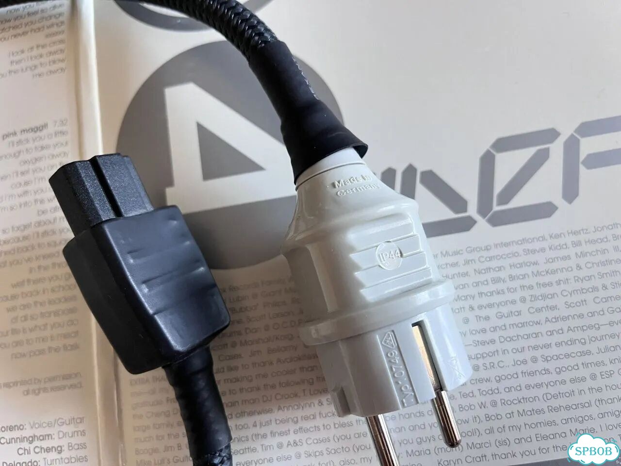 Audioquest NRG - X3 power cord фото 4