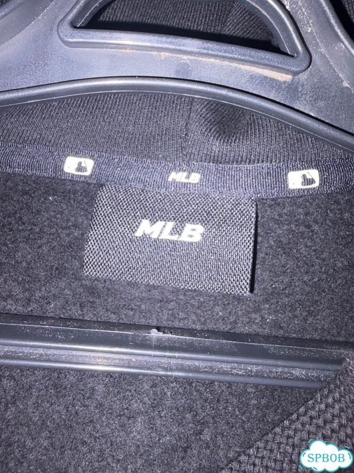 Зип-худи MLB Logo Zip Hoodie Black оригинал фото 4