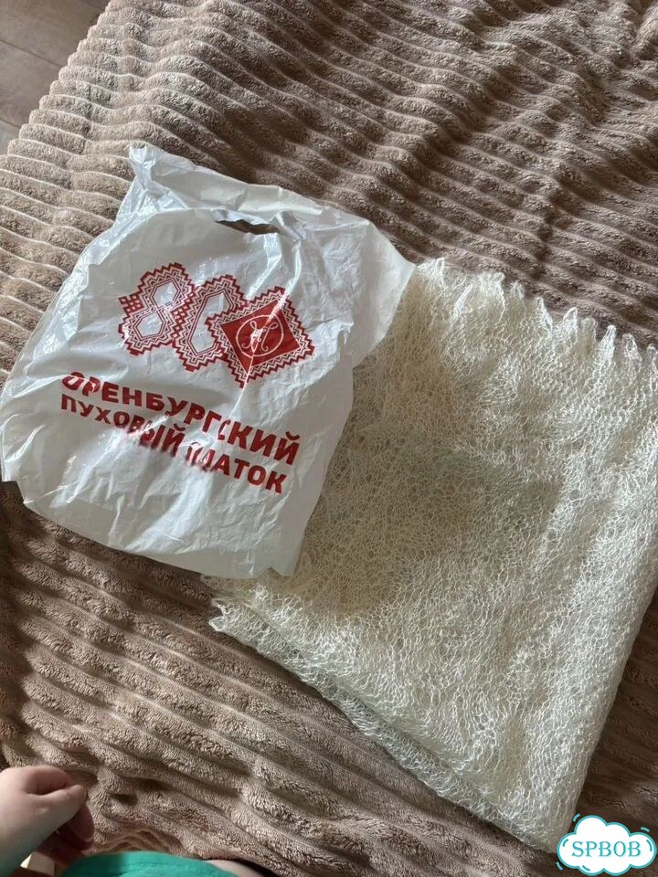 Пуховый платок фото 2