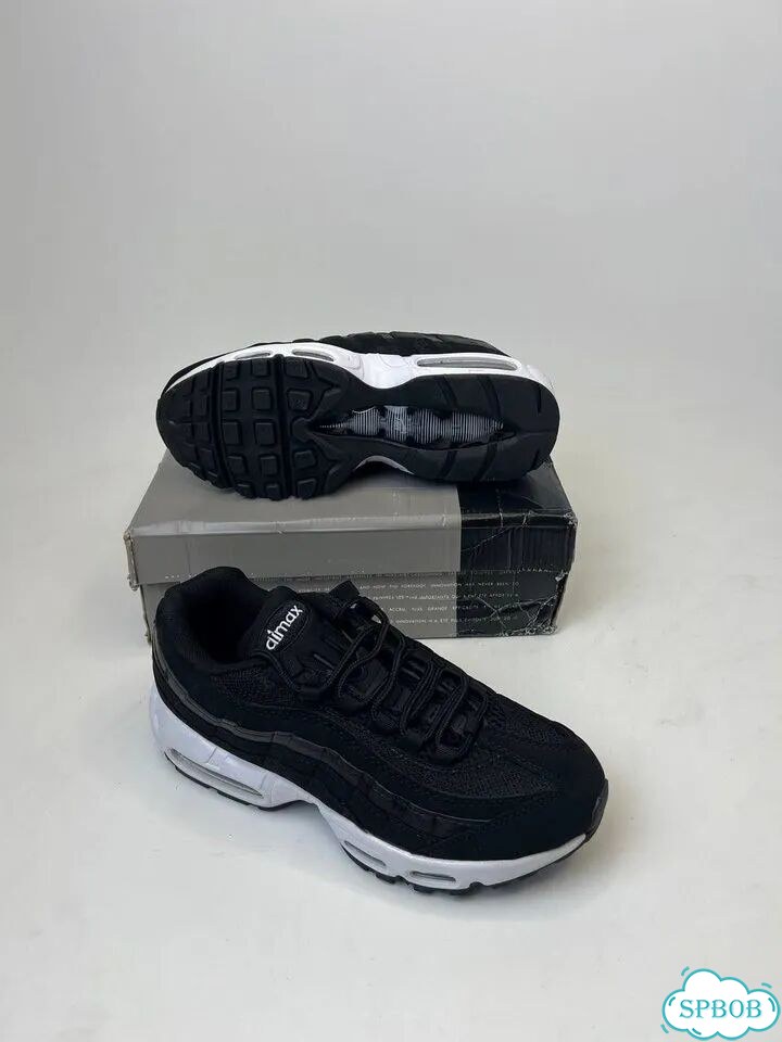 Кроссовки Nike Air Max 95 черные фото 7