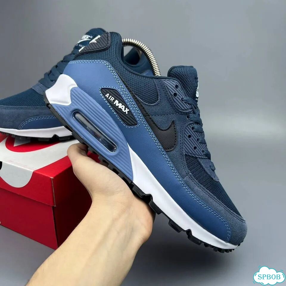 Nike Air Max 90 Blue White фото 1
