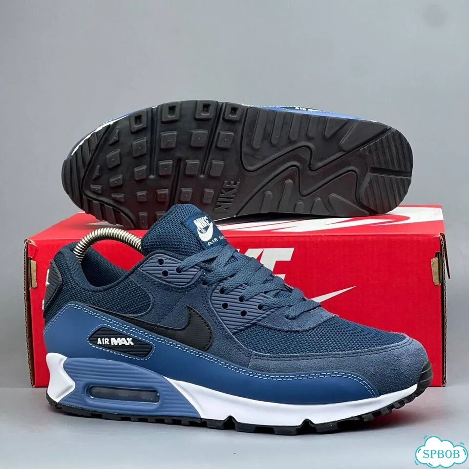 Nike Air Max 90 Blue White фото 3