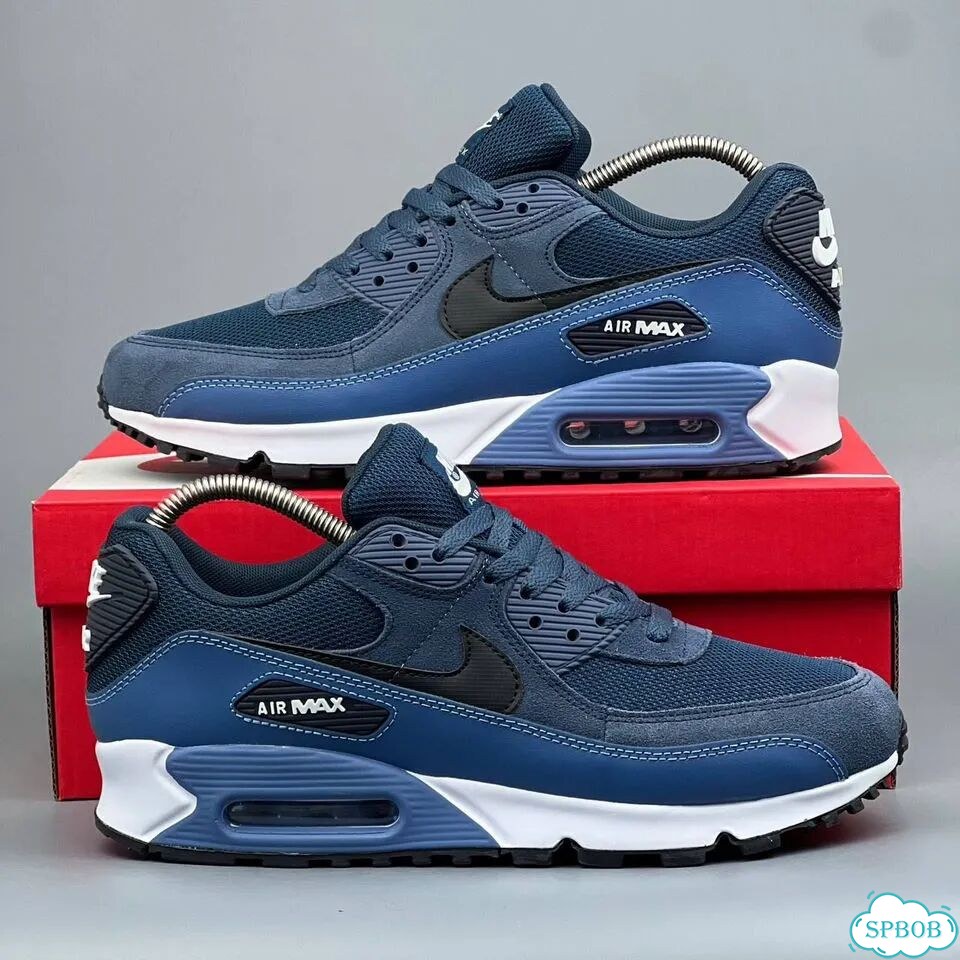 Nike Air Max 90 Blue White фото 4