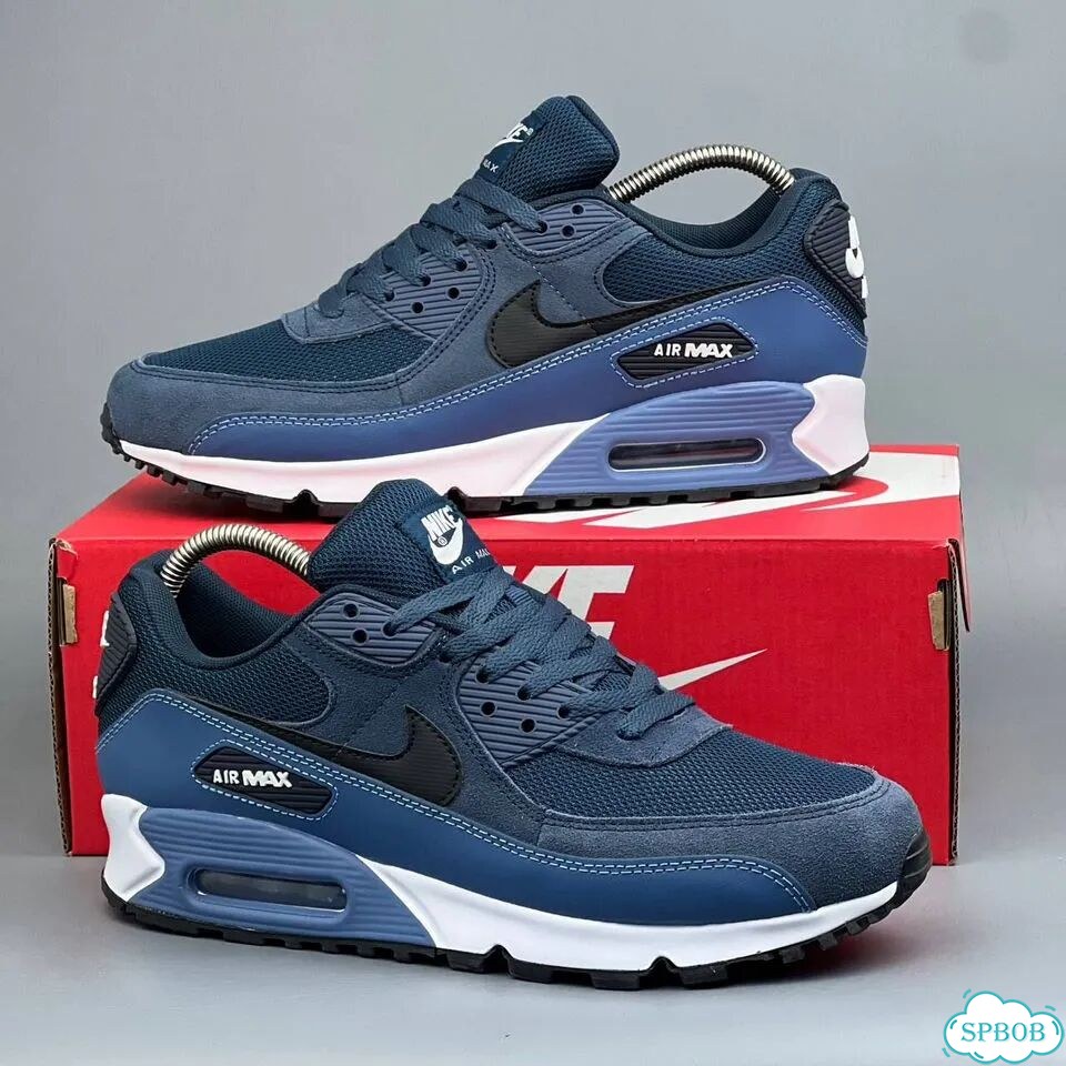 Nike Air Max 90 Blue White фото 5