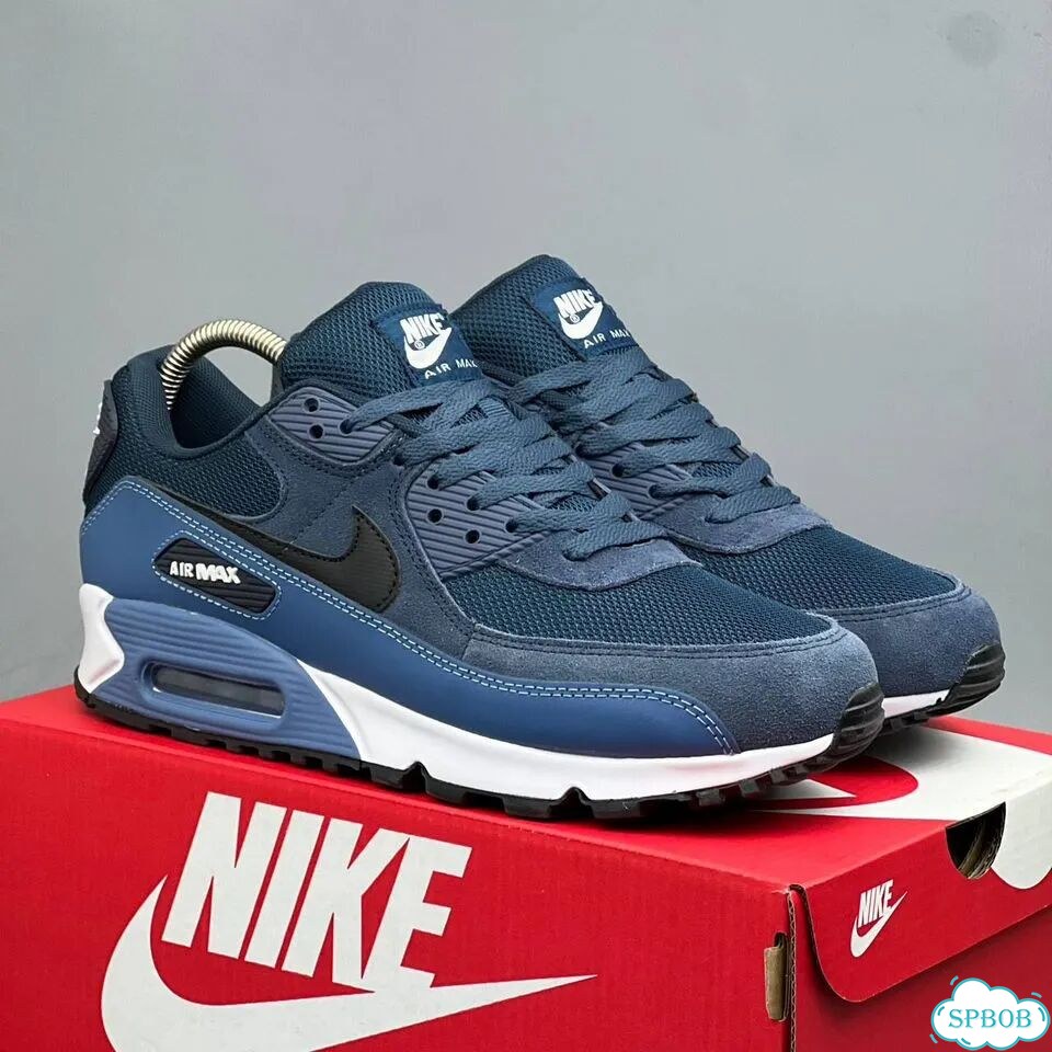 Nike Air Max 90 Blue White фото 6