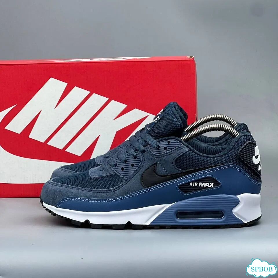 Nike Air Max 90 Blue White фото 7