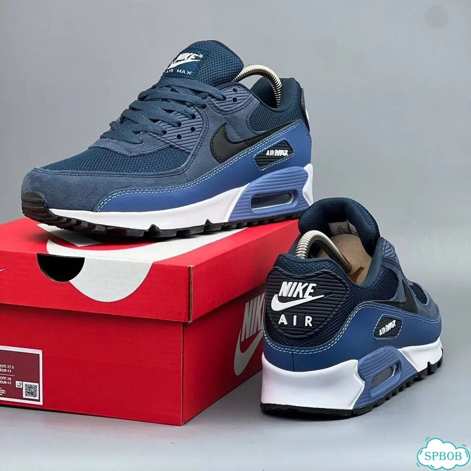 Nike Air Max 90 Blue White фото 8