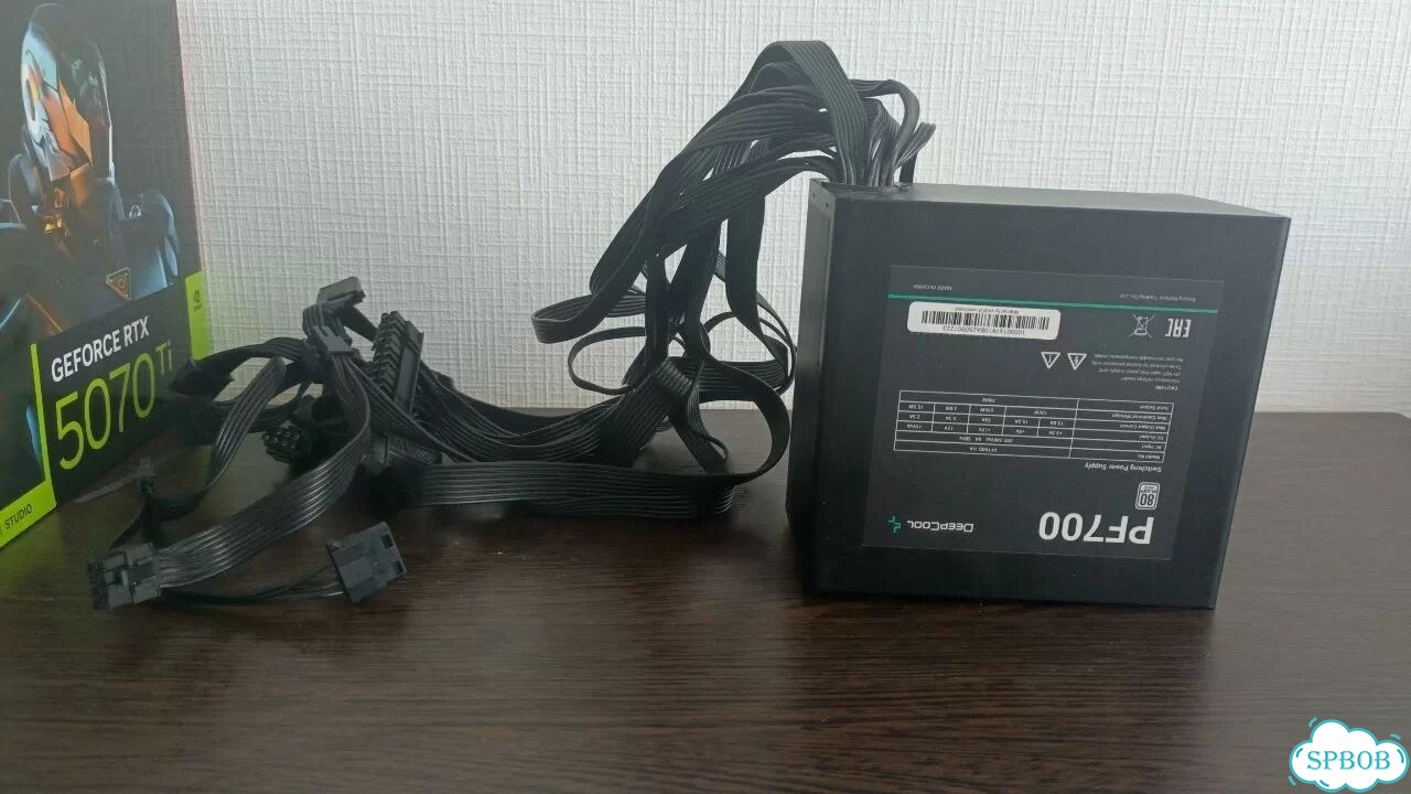 Блок питания для пк 700w deepcool PF700 фото 3