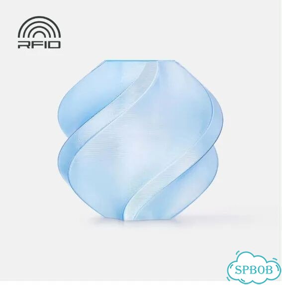 Филамент Bambu Lab Petg Translucent без катушки фото 3