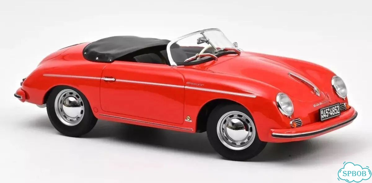 Porsche 356 Speedster 1954 Red 1/18 Norev фото 1