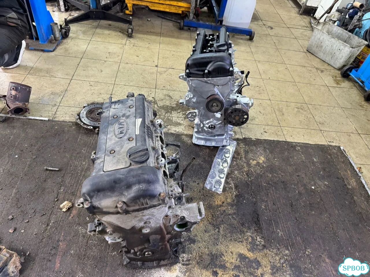 Двс G4FC 1.6 л Hyundai Solaris i20 i30 фото 1