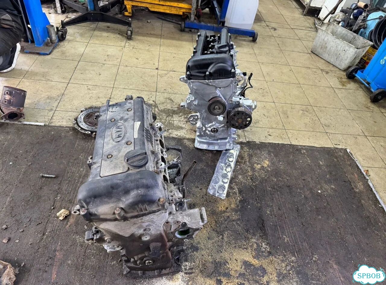 Двс G4FC 1.6 л Hyundai Solaris i20 i30 фото 4