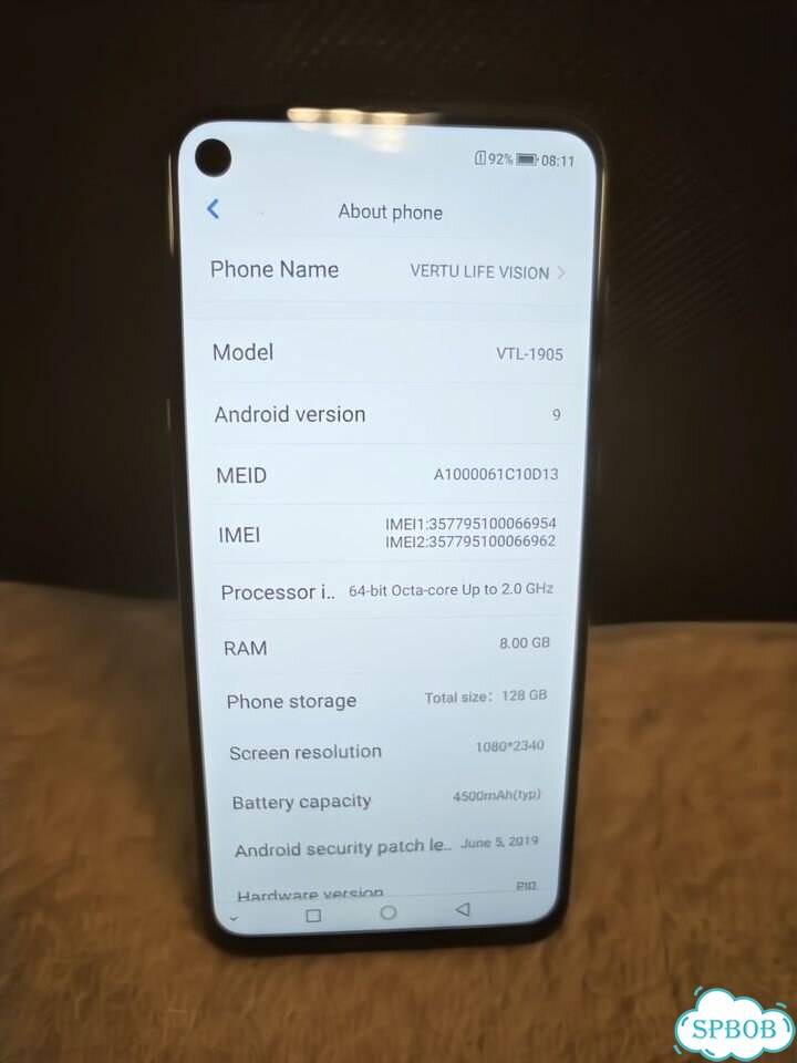 Vertu iVertu 5G Agate Black Lizard, 12/512 ГБ, 2 SIM фото 2