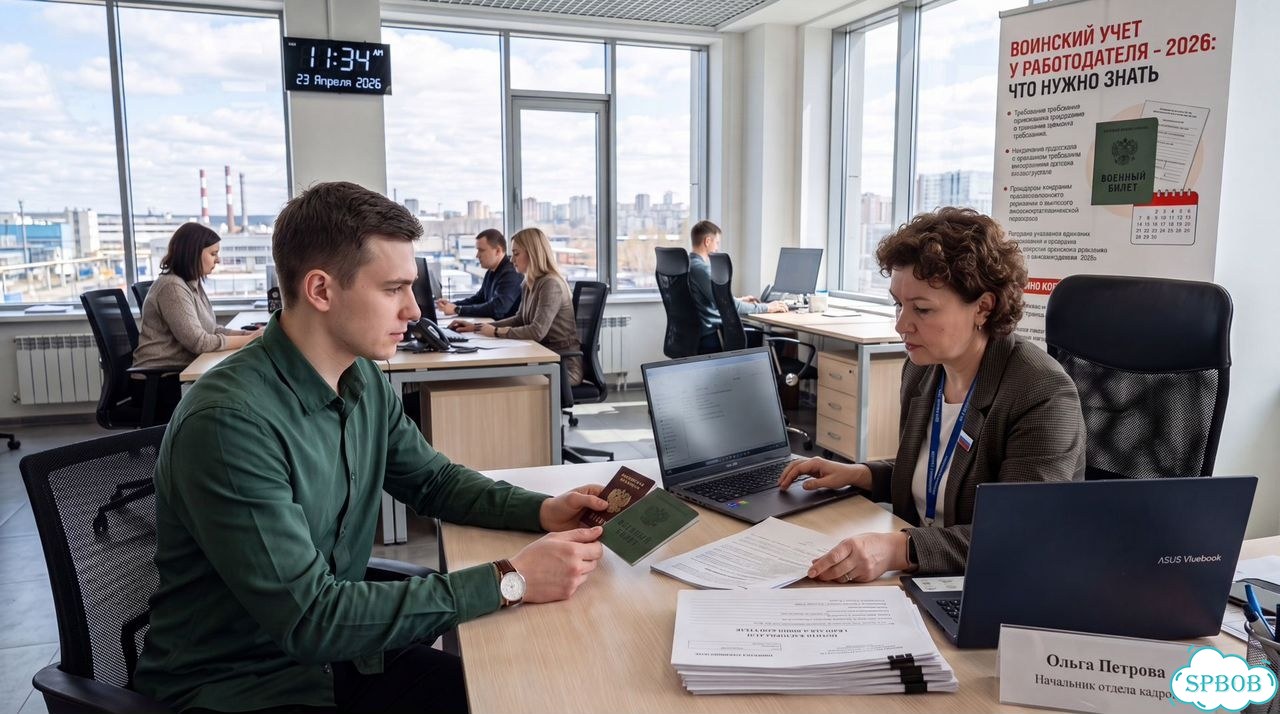 Воинский учёт у работодателя. Как работать в 2026г фото 1
