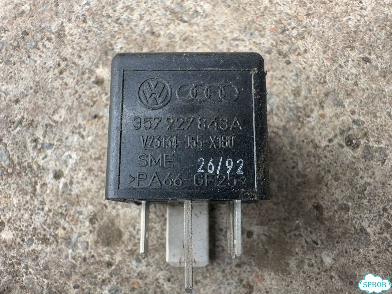 Реле ABS 179 VW Passat B3, B4, Golf 2, 3 фото 3