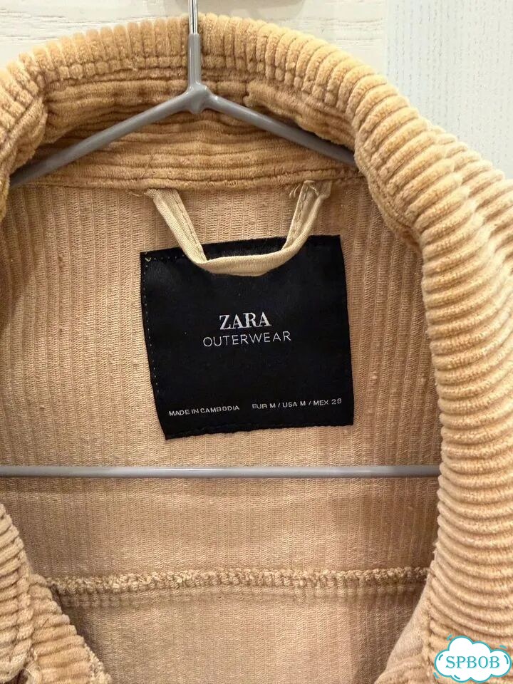 Вельветовая куртка Zara фото 3