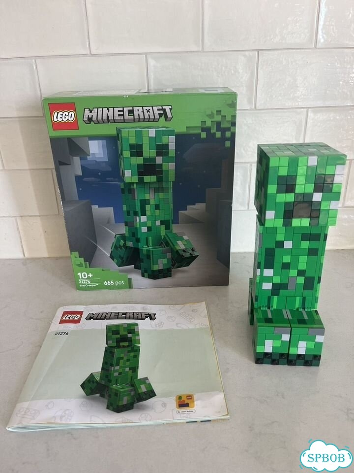 Конструктор lego minecraft Крипер, 21276 фото 2