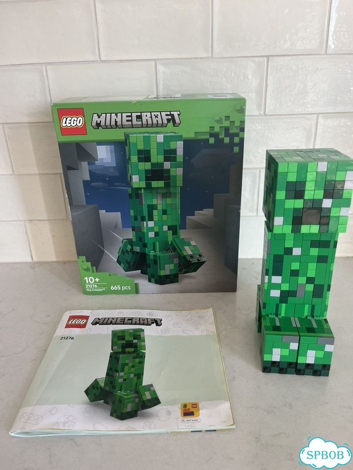 Конструктор lego minecraft Крипер, 21276 фото 3