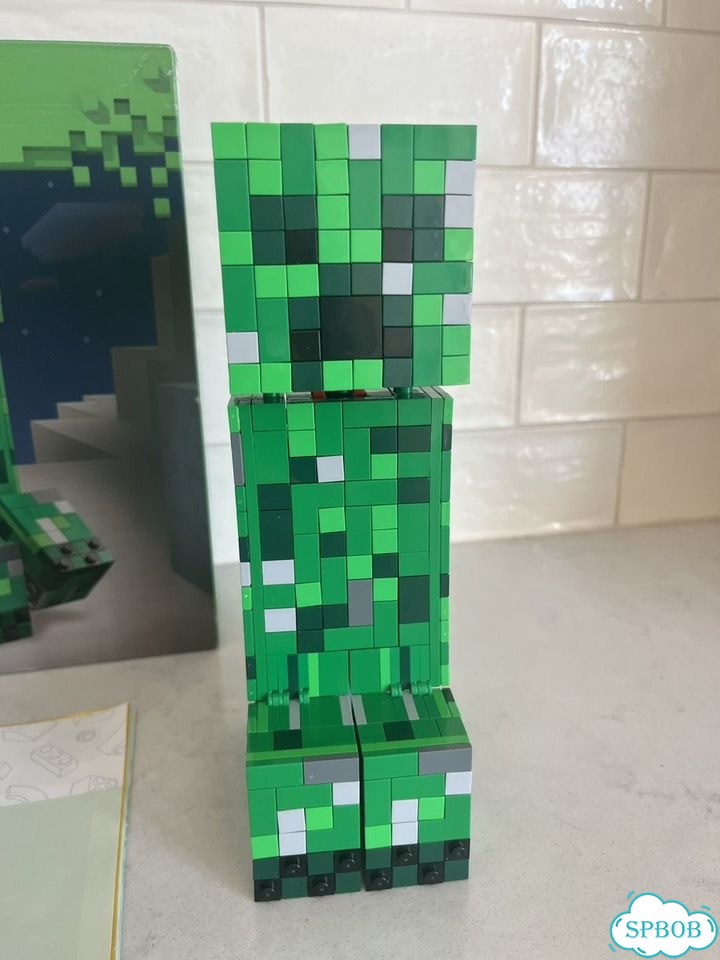 Конструктор lego minecraft Крипер, 21276 фото 4