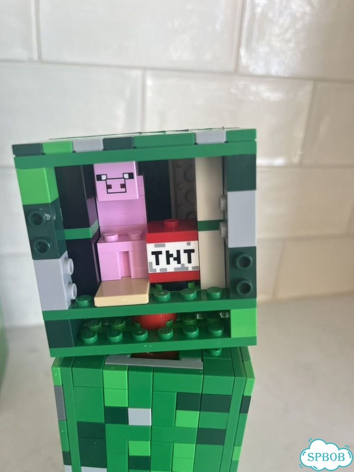 Конструктор lego minecraft Крипер, 21276 фото 5