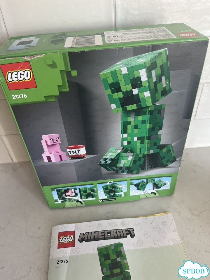 Конструктор lego minecraft Крипер, 21276 фото 7