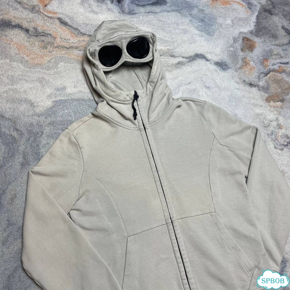 Зип-худи CP company Diagonal Raised Fleece Goggle фото 3