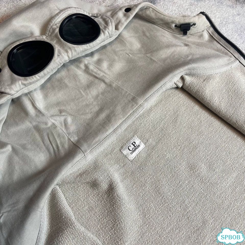 Зип-худи CP company Diagonal Raised Fleece Goggle фото 4