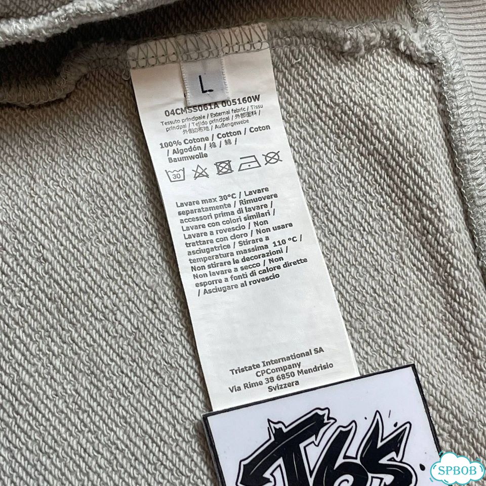 Зип-худи CP company Diagonal Raised Fleece Goggle фото 5