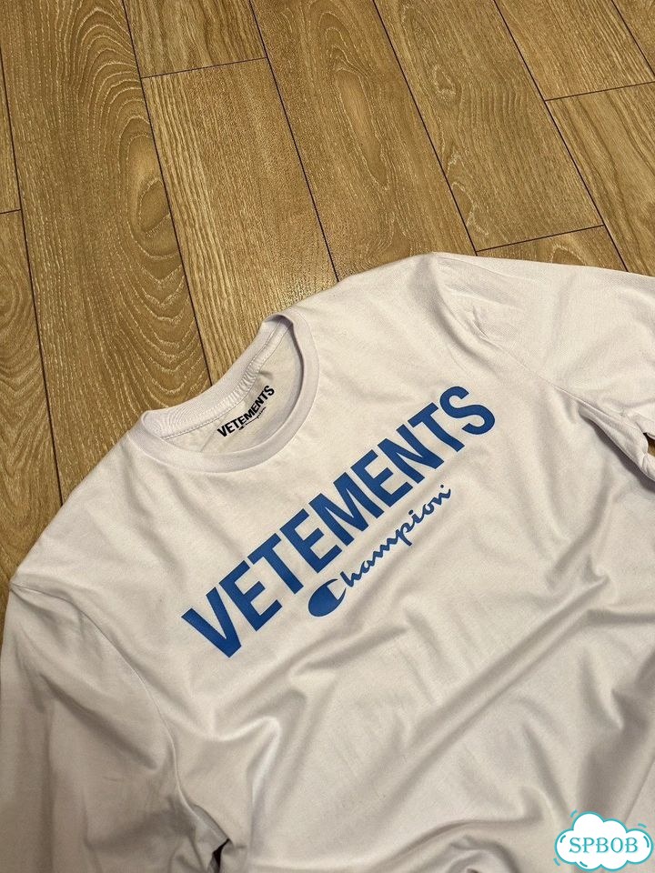Лонгслив Vetements x Champion хит сезона фото 7