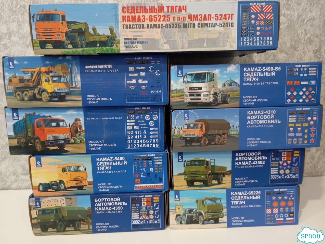 Avd models сборные модели камаз фото 3
