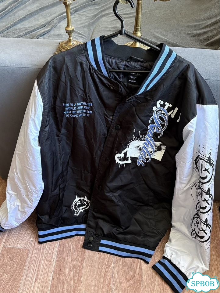 Шикарный бомбер rue21/стильный свободный/L фото 1