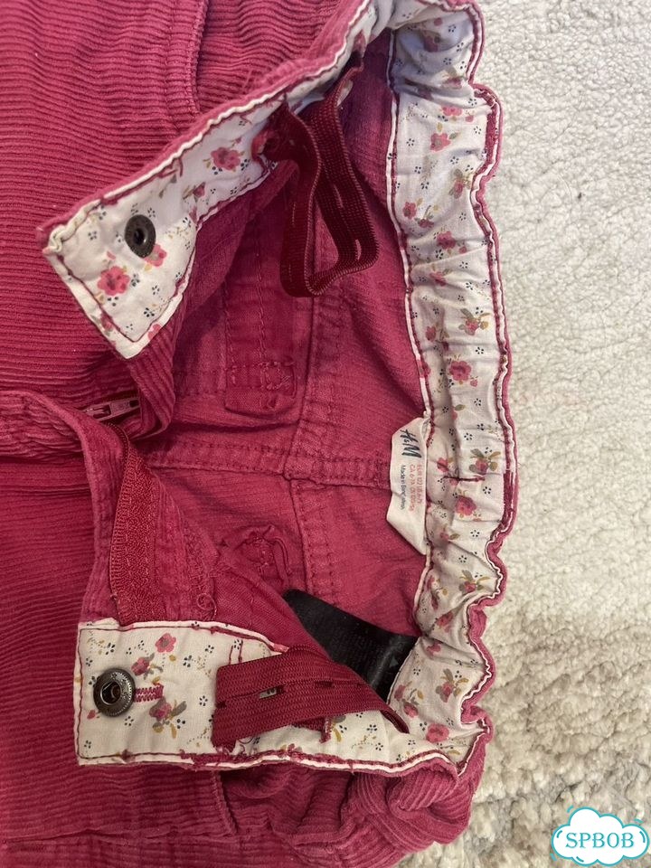 Брюки вельветовые H&M фото 3